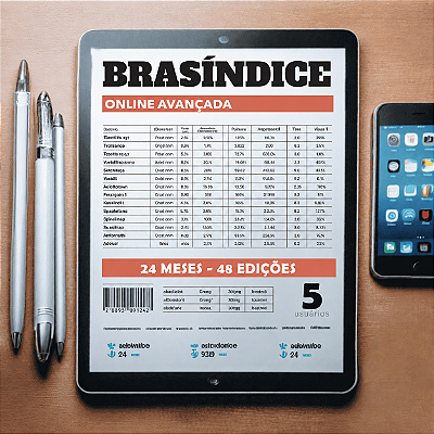 KIT BRASÍNDICE ONLINE AVANÇADA - até 5 USUÁRIOS (24 MESES)