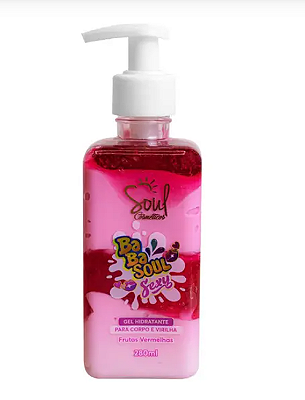 Hidratante Corpo e Virilha Frutas Vermelhas - Soul