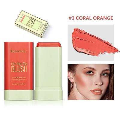 BLUSH  BASTÃO - COR ORANGE