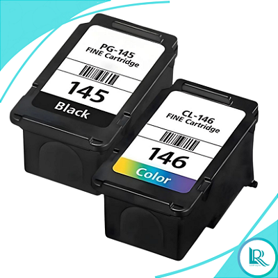Kit Cartucho Tinta Compativel Para Uso Canon Cl-146 XL