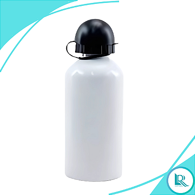 4 - Squeeze P/ Sublimação Alumínio Bolinha Branco 500ml