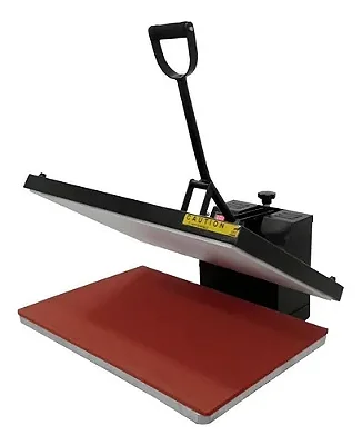 Prensa sublimadora manual Deko Flat Thermal Press 38x38 preta 220V