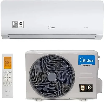 Ar-Condicionado Split HW Midea AI Ecomaster 12000 BTUs Frio Inverter R-32