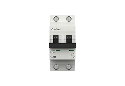 Disjuntor BIP 20A Curva C 3KA Enerbras