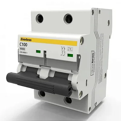 Disjuntor BIP 100A Curva C 10KA Enerbras