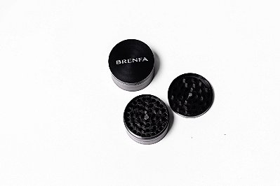 Dichavador Brenfa [Material: Metal/Policarbonato] - Triturador de Ervas e Tabaco