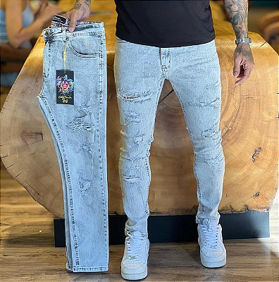 Calça jeans city denim - jogador-