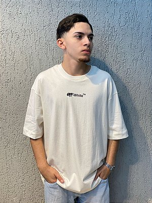 Camiseta Off-White oversized