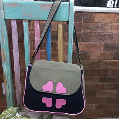 Bolsa Trevo de Corações