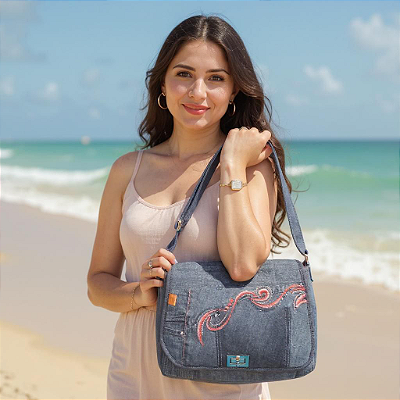 Bolsa Sholder MORENA ROSA
