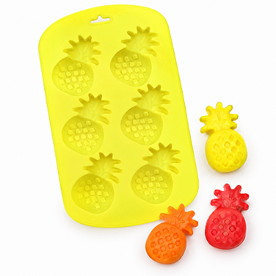 Molde Silicone Atacado Abacaxi Resina Biscuit Mini Sabonete Doce