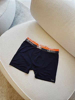Cueca Boxer Tecido Aero Dry Preta