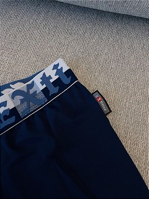 Cueca Boxer lisa azul marinho 0924