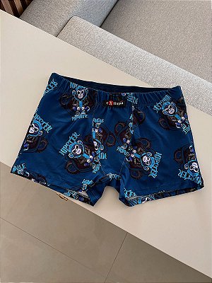 Cueca Boxer Estampa Hipster 0912