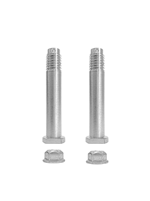 Pino de Pedaleira Com Porca Auto Lock BMS Racing