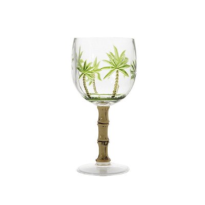 Conjunto 6 Taças de Acrílico Palm Tree 495ml - Wolff