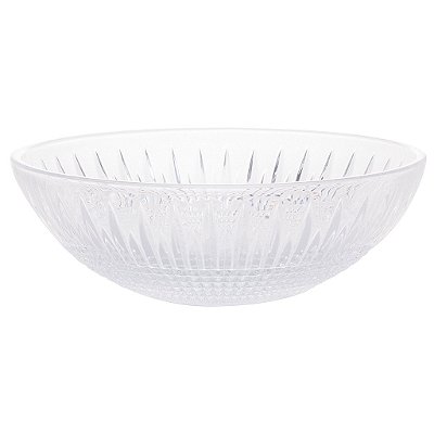 Centro de Mesa de Cristal Queen 30cm x 10cm - Wolff