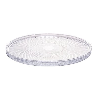 Prato de Cristal para Servir Queen 32cm - Wolff