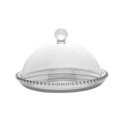 Queijeira de Cristal Pearl 20cm x 12cm - Wolff