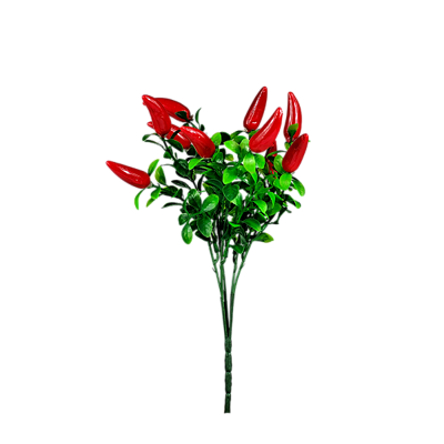 Buque Pimenta Vermelha 40cm