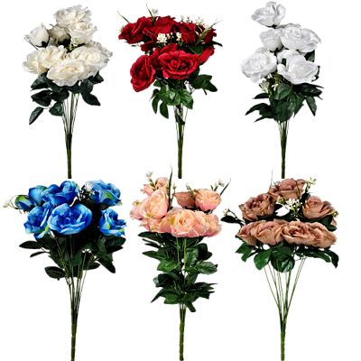 Buque Rosas X11 50cm