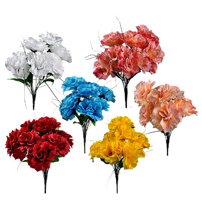 Buque Rosas X10 50cm