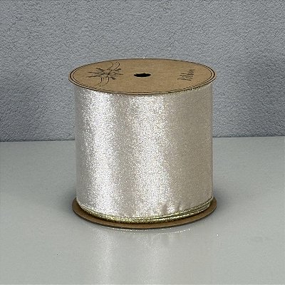 Fita Decorativa Aramada 10cm x 9.14m
