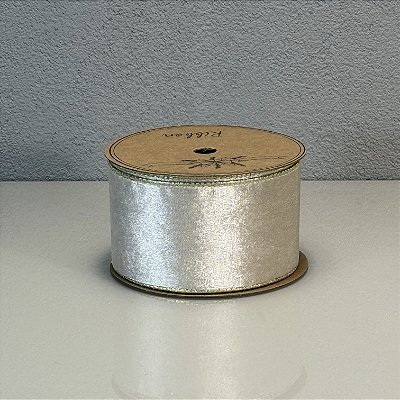 Fita Decorativa Natalina 6.3cm x 9.14m