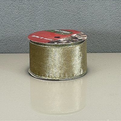 Fita Decorativa Natalina 6.3cm x 9.14m