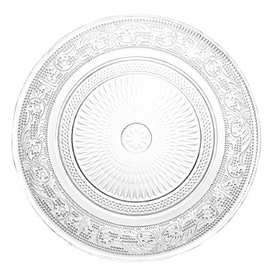 Prato para Sobremesa de Vidro Angel 18cm - Lyor