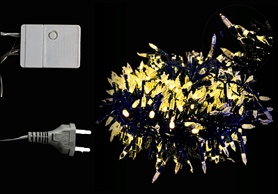 Pisca LED 20m com 900 LEDs Branco Quente Bivolt