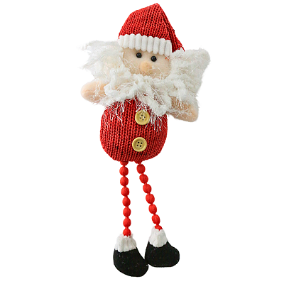 Boneco Natalino 30cm Papai Noel Vermelho