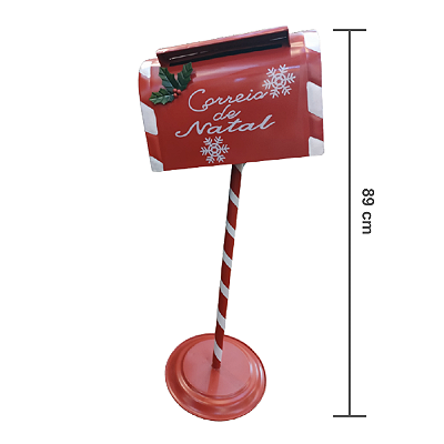 Caixa Correio de Natal 89cm