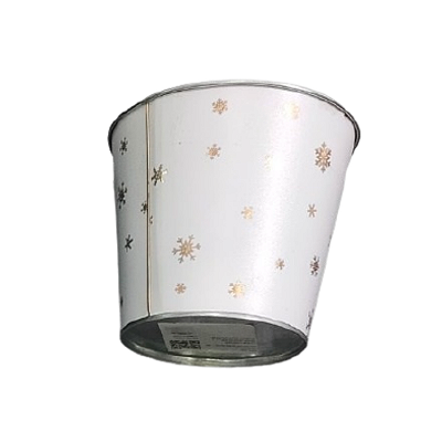Pote Floco de Neve 15x14 5x11cm