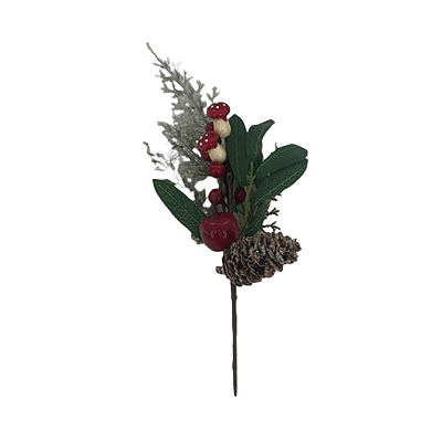 Haste de Berry com Pinha 28cm