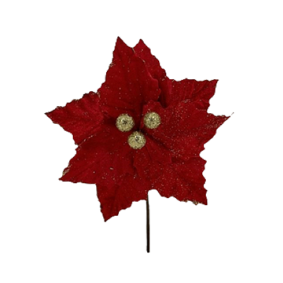 Haste Bico de Papagaio 17cm Vermelho
