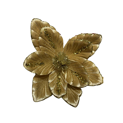 Haste de Magnolia 15x28cm Dourado
