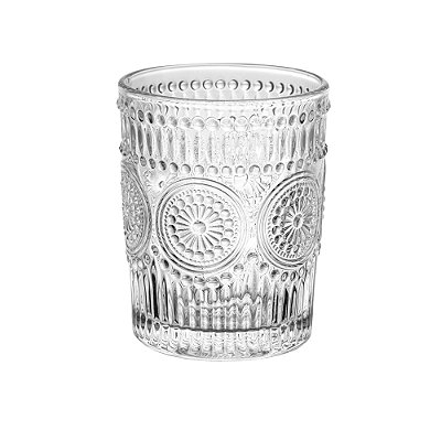 Conjunto 6 Copos Mandala 260ml Vidro - Wolff