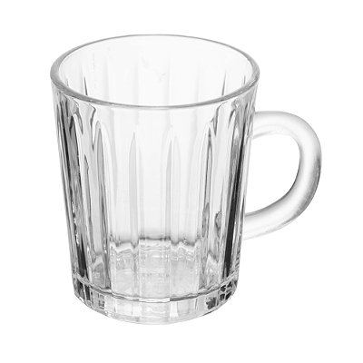 Caneca Still Lines 230ml Cristal - Wolff