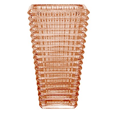 Vaso de Cristal Maya Âmbar Metalizado 16,5cm x 12cm x 27,5cm - Wolff