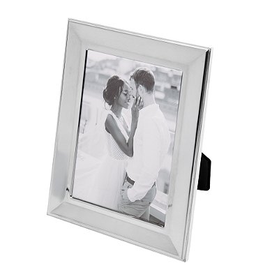 Porta-Retrato 13cm x 18cm Prata Aço Inox - Wolff