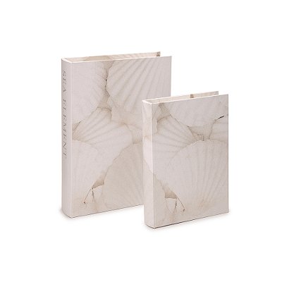 Conjunto 2 Livros Caixa Decorativos - Mart
