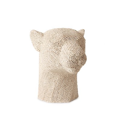 Escultura Cabeça de Pantera em Poliresina - Mart