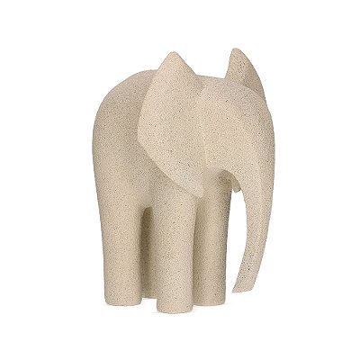 Escultura Elefante em Poliresina 28cm - Mart