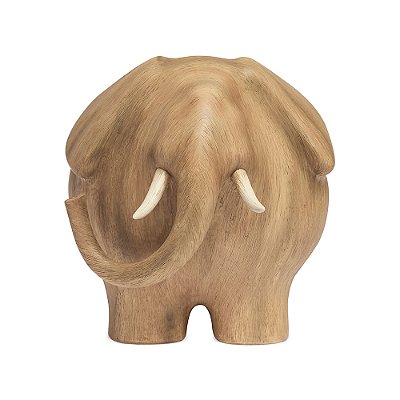 Escultura Elefante Poliresina 24cm - Mart
