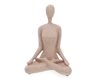 Escultura Yoga em Poliresina 22cm - Mart