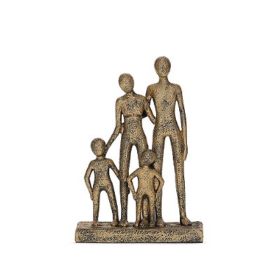 Escultura Família Unida em Poliresina - Mart