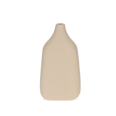 Vaso Decorativo em Cerâmica Bege 23cm - Mart