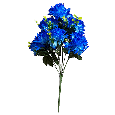 Buquê Crisântemo Azul X9 - BMQ