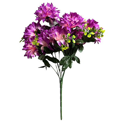 Buquê Crisântemo Roxo X9 - BMQ